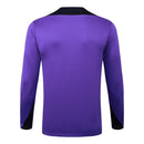 Conjunto Timão Zíper Curto Treino Roxo 2024/25