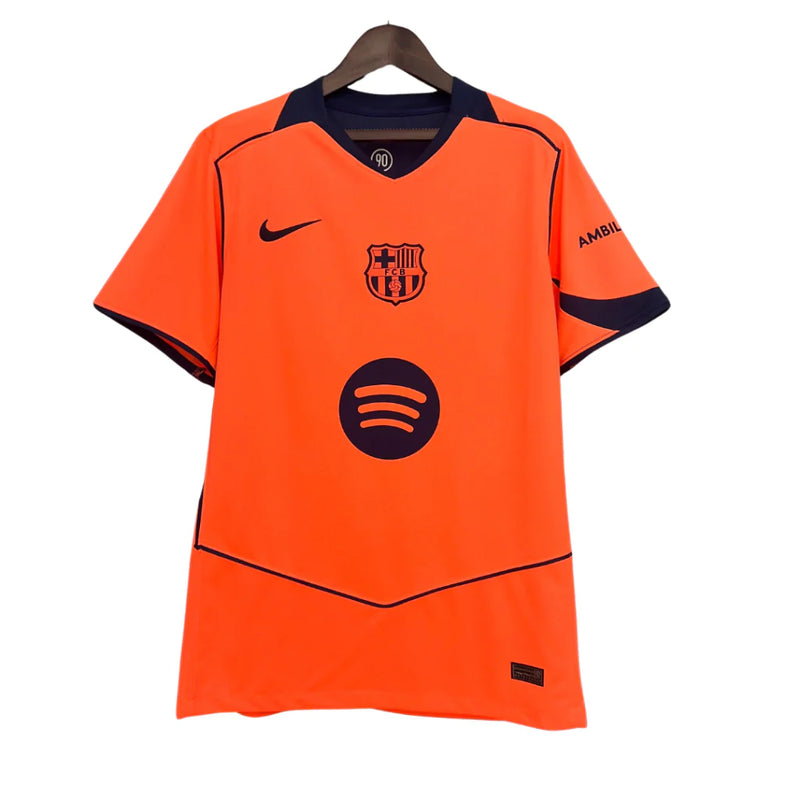 Camisa Barcelona Third 25/26 Torcedor Nike Mamba Masculina - Laranja