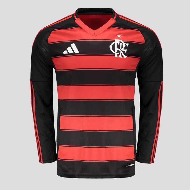 Adidas Flamengo Camisa I Manga Longa
