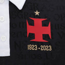 Camisa Vasco III 23/24 s/n° Jogador Kappa Feminina - Preto+Branco
