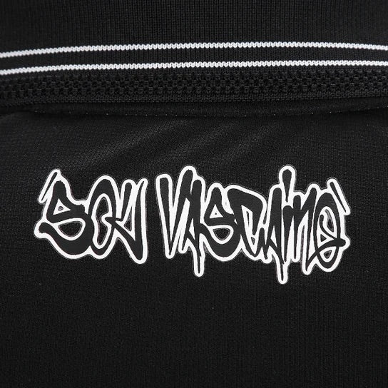 Camisa Vasco I 25/26 s/n Jogador Kappa Masculino - Preto+Branco