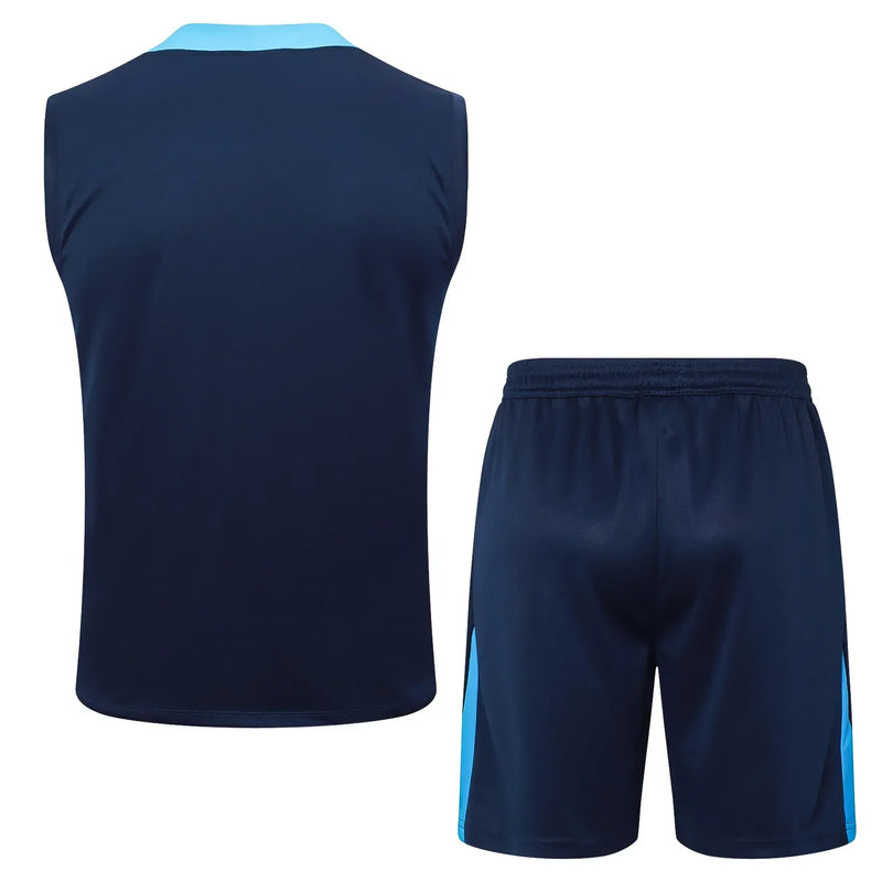 Conjunto Chelsea Treino Regata 25/26 - Azul Escuro