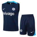 Conjunto Chelsea Treino Regata 25/26 - Azul Escuro