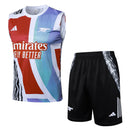 Conjunto Arsenal Treino Regata 25/26 - Vermelho e Azul