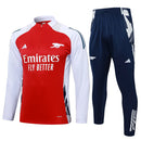Conjunto Arsenal Zíper Curto Treino Home 2024/25