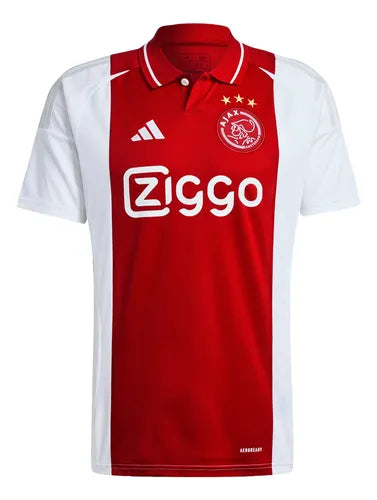 Camisa Ajax 25/26 s/n Torcedor Masculina - Vermelha