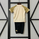 Conjunto Vasco Infantil III 24/25 Kombat Jogador Kappa - Bege