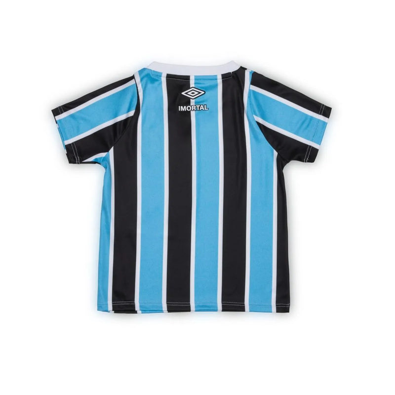 Kit Grêmio I Tricolor Infantil Umbro 24/25