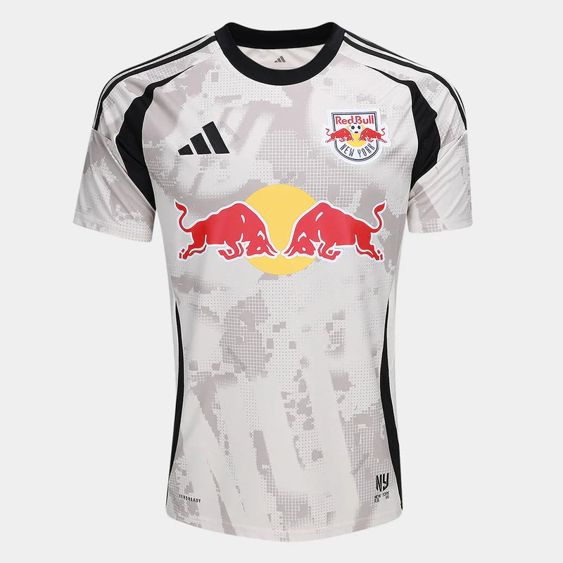 Camisa New York Red Bull II 25/26 s/n Torcedor Adidas Masculina - Bege