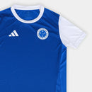 Camisa Cruzeiro 25/26 s/n Fanshirt Adidas Feminina - Azul+Branco