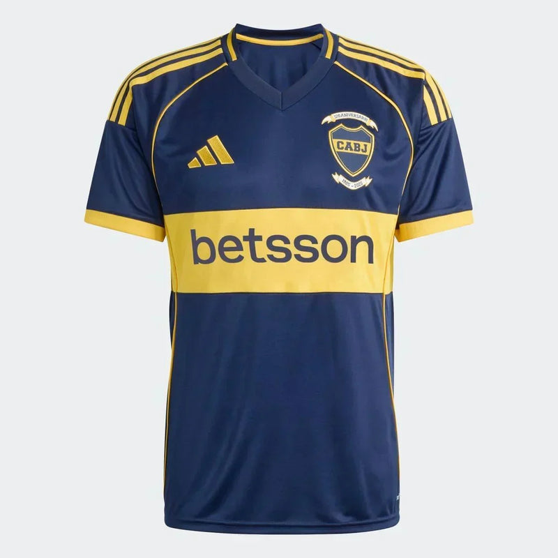 Camisa Boca Juniors Home 25/26 s/n Torcedor Adidas Masculina - Azul