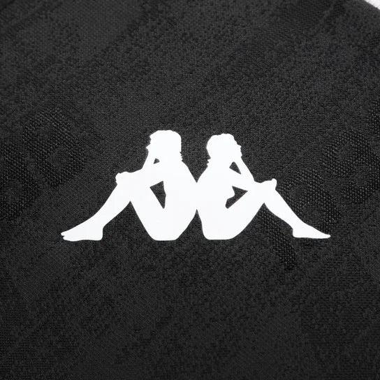 Camisa Vasco I 25/26 s/n Jogador Kappa Masculino - Preto+Branco