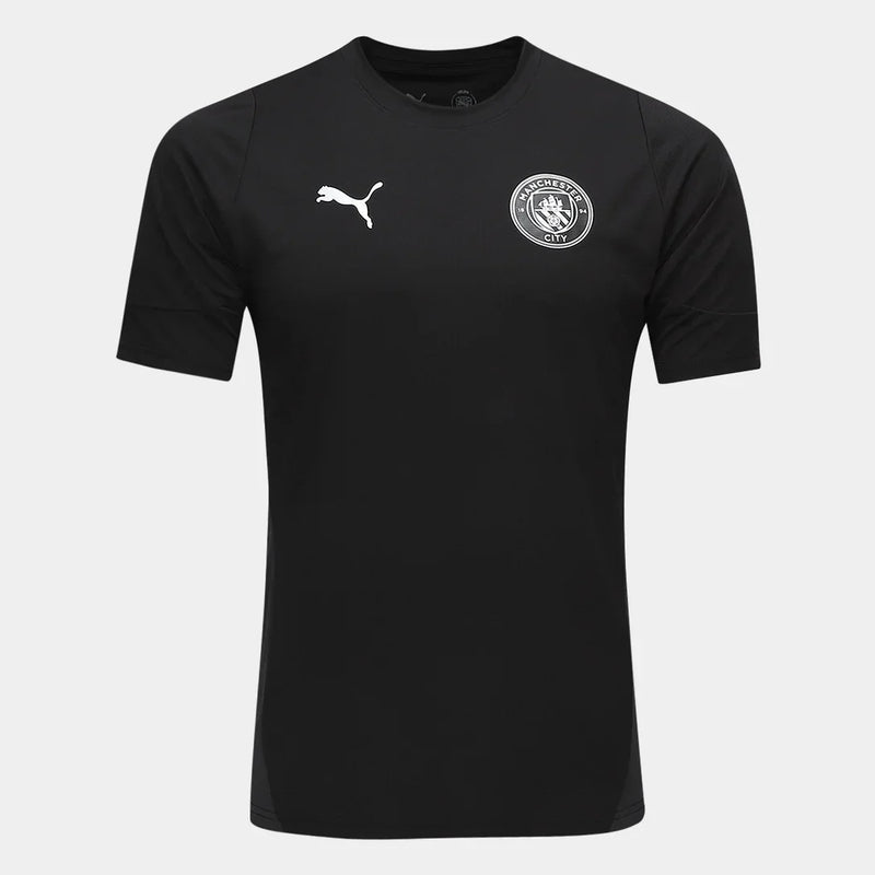 Camisa Manchester City Treino 25/26 s/n Puma Masculina - Preto