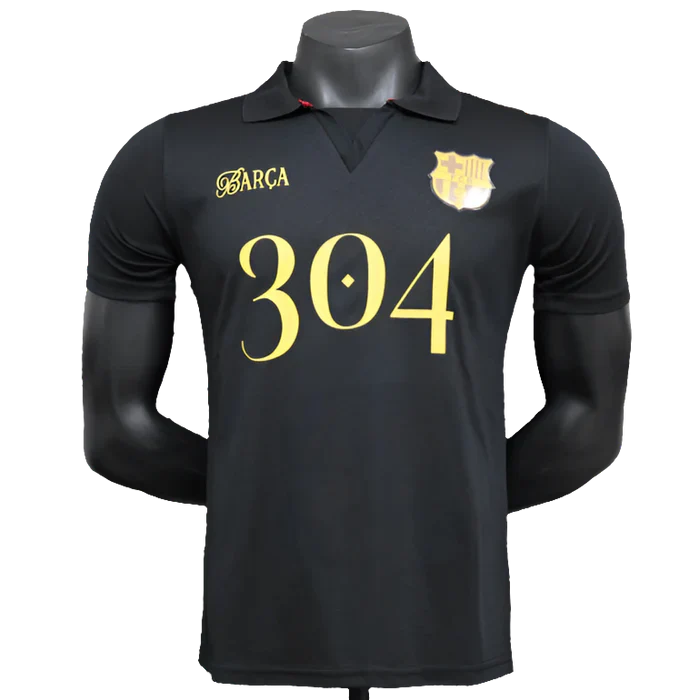 Camisa Barcelona 25/26 Preta - Edição Especial - Versão Jogador