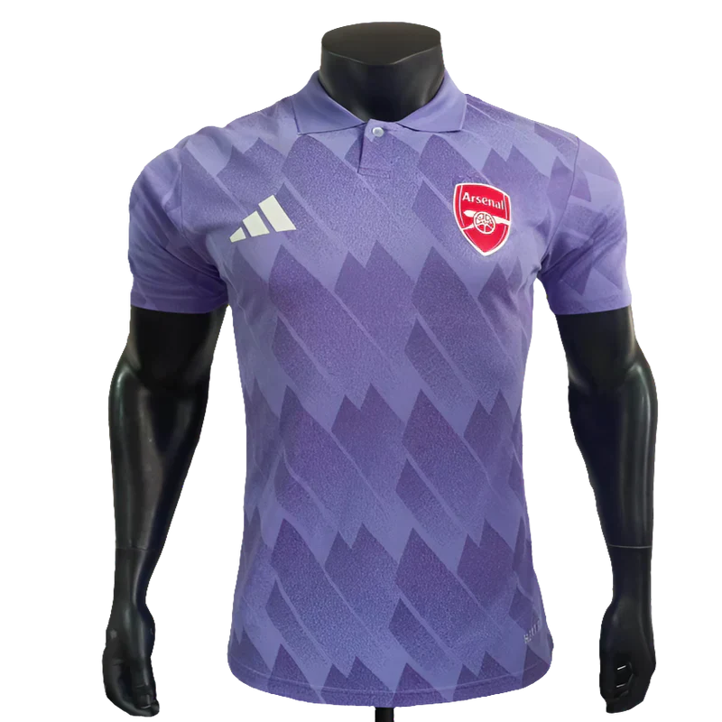 Camisa Polo Edition 25/26 do Arsenal - Roxa - Versão Jogador