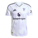 Camisa Manchester United II 25/26 Masculina Torcedor - Branco e Lilas