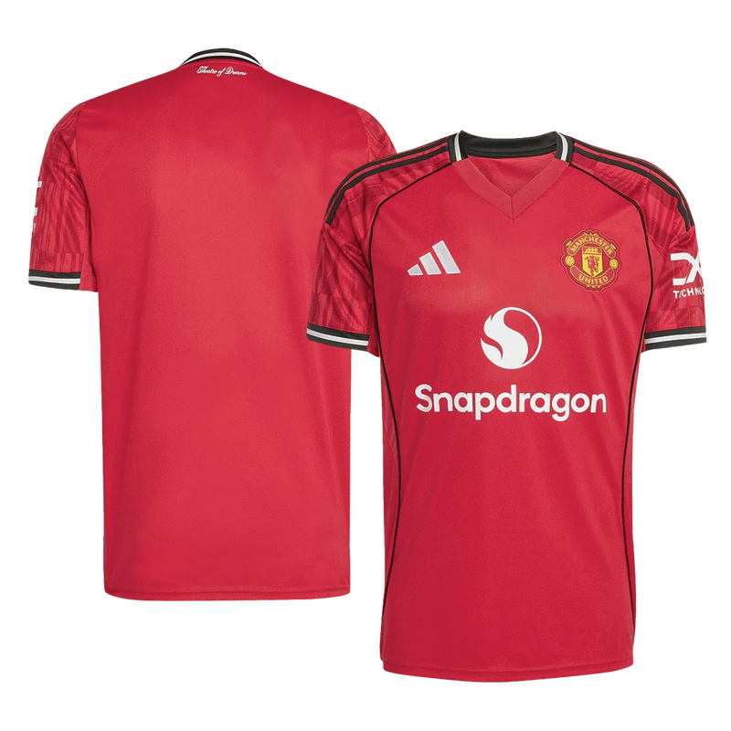 Camisa Manchester United Home 25/26 s/n Torcedor Adidas Masculina - Vermelho