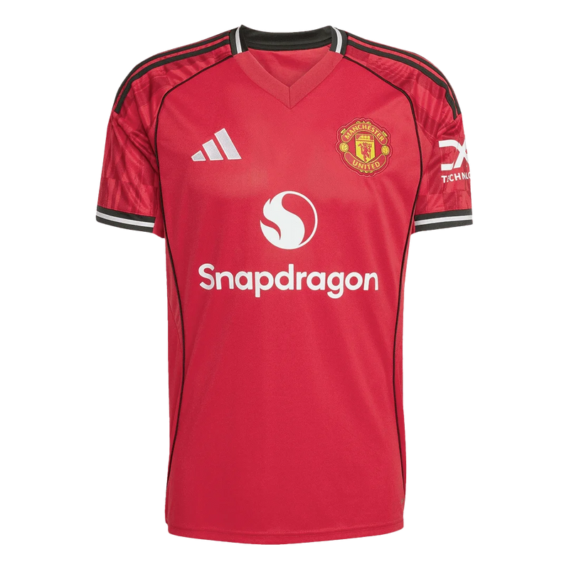 Camisa Manchester United Home 25/26 s/n Torcedor Adidas Masculina - Vermelho