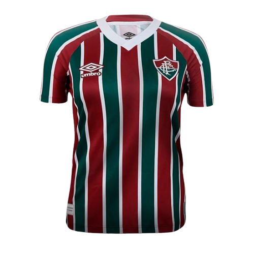 Camisa Fluminense I 25/26  Torcedor Umbro Feminina - Verde+Vermelho
