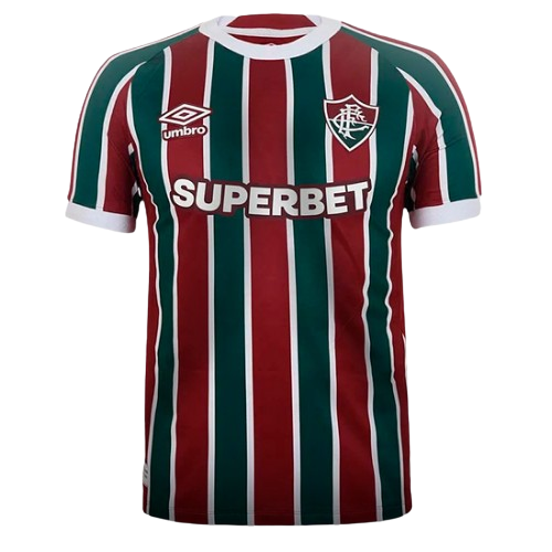Camisa Fluminense I 25/26 Jogador Umbro Masculina - Verde+Vermelho