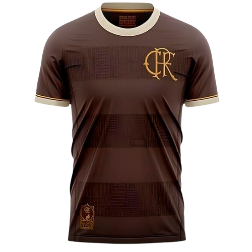 Camisa Flamengo Identidade Marrom 24/25 - Masculina